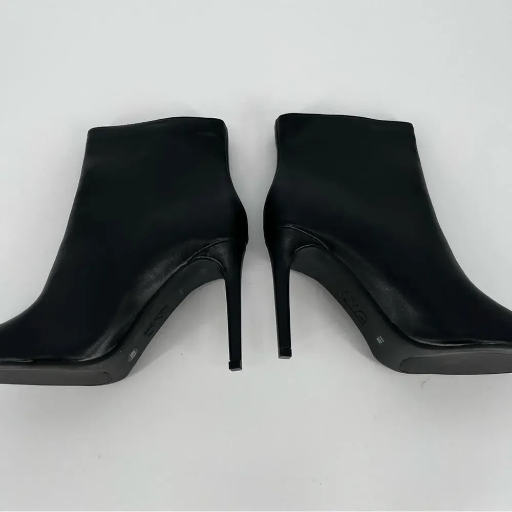 INC International Concepts Sarishaa Zip booties black - 9.5